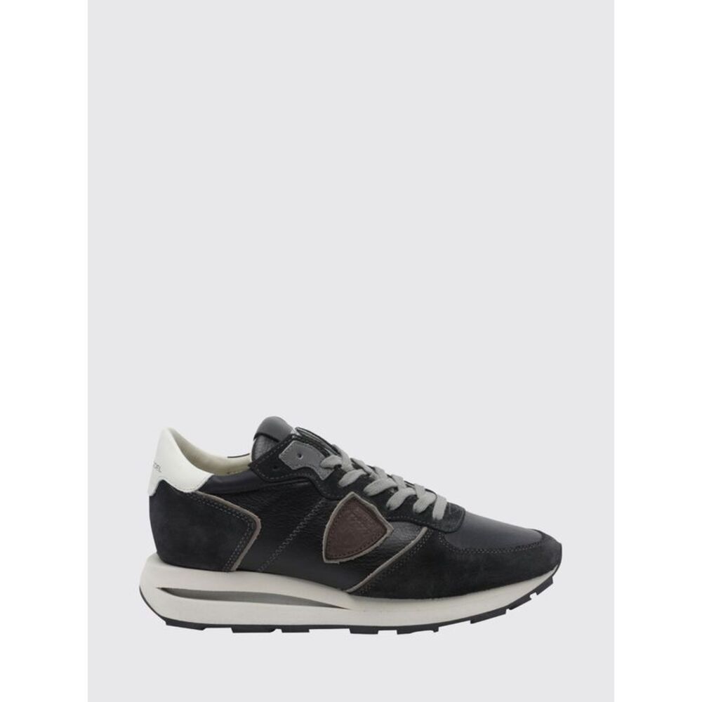 Tropez Haute Suede Low-Top Sneakers Philippe Model With Serrated Sole